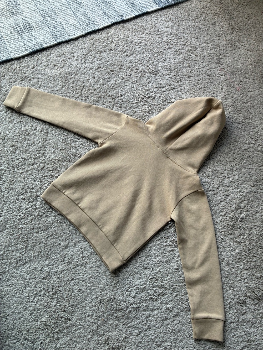 Clark & Beau Tan Hooded Pullover Sweatshirt NWT - Picture 7 of 10